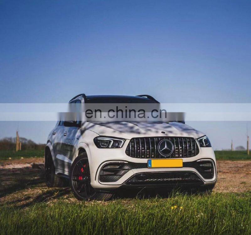 Rudne Perfect Fitment Kits For 2021 Mercedes-Benz GLE W167 Upgrade GLE63 63S Body Kit Front Bumper Rear Bumper Grille