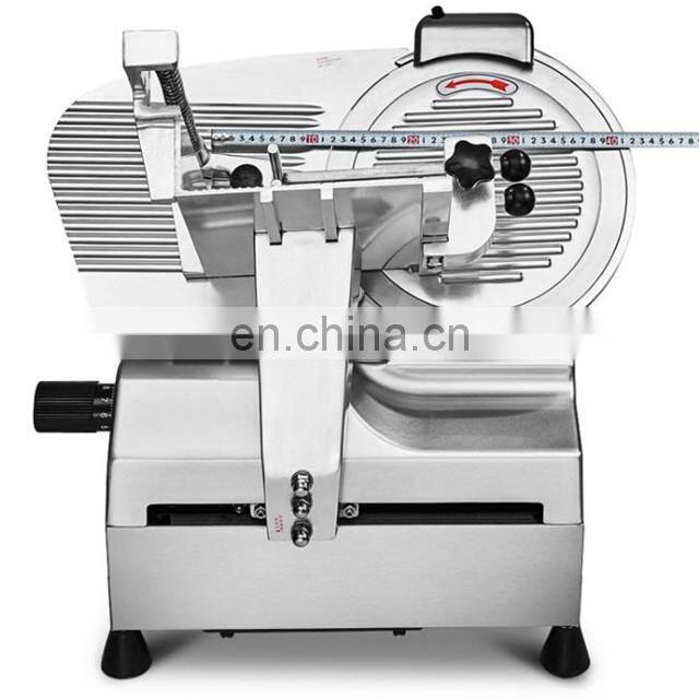 stainless steel frozen meat slicer