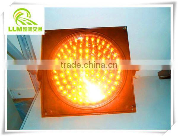 Factory outlet yellow solar powered flashing warning light