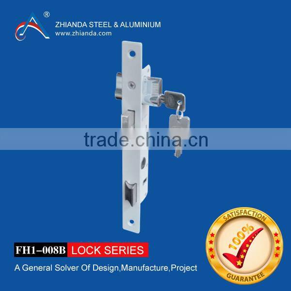 flush lock two face A sliding door lock A window lock