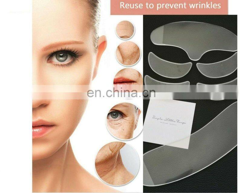 Silicone Anti-Wrinkle Pads Reusable - Forehead / Neck / Decree / chest Pads
