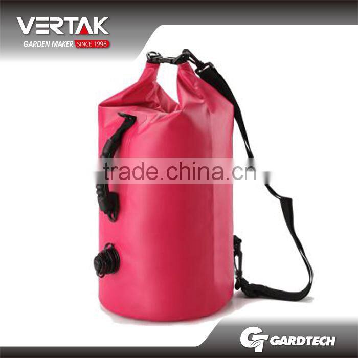 40L pvc outdoor waterproof waterproof backpack dry bag with 2 straps