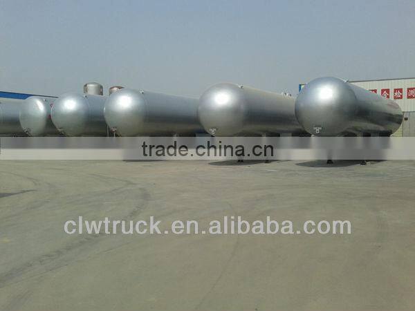reasonable price new lpg gas tanker semi trailer, 3 axles semi trailer
