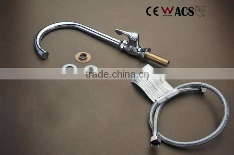 Single Handle Brass Kitchen Mixer Faucet