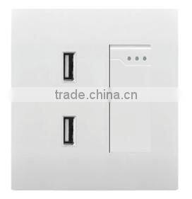 Luxurious Manufacturer Dual USB Ports Switch/USB Multi Charger/Mobile Phone Wall Charger USB