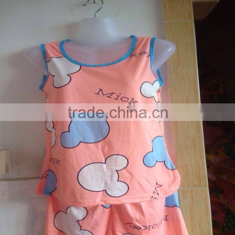 1.25USD Factory New Design Wholesale Cotton Adult Cotton Popular Pajamas/Nightwear ( kckttz014)