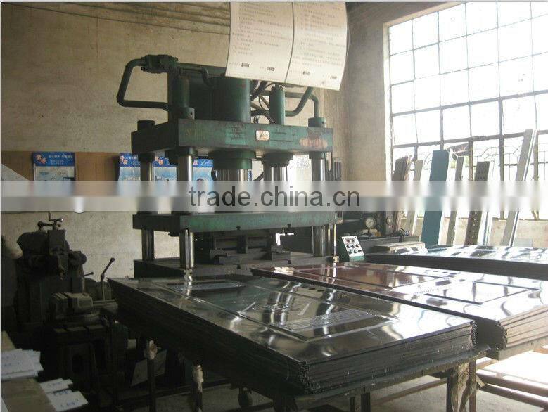 steel apartment building entry doors