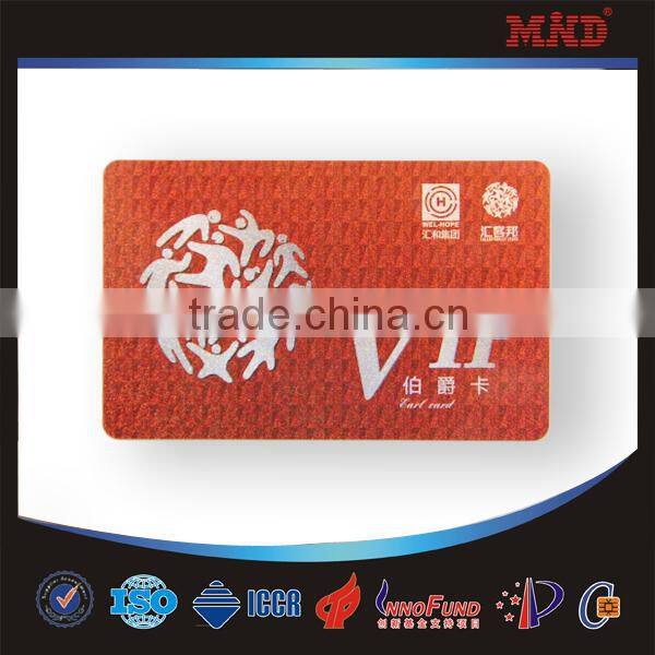 MDC1372 PVC blank white plastic high quality iso 7810 pvc card