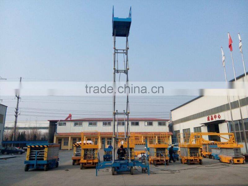 trailers with hydraulic lifts/scissor lift trailers/tail lift trailers