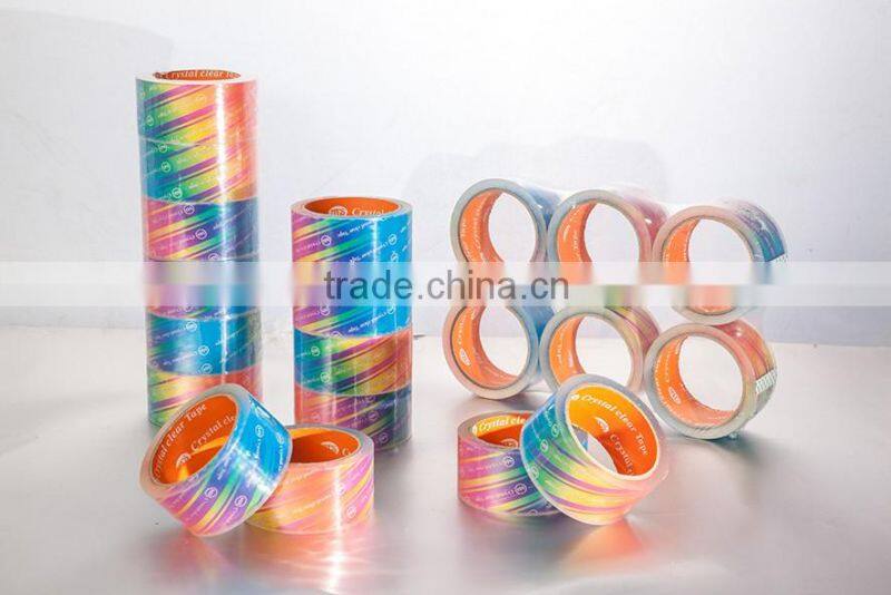 Much clear BOPP packing adhesive tape SUPER CLEAR TAPE