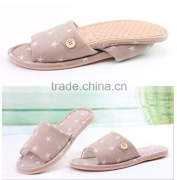 Fuzhou wholesale comfort slipper,Quiet indoor slipper
