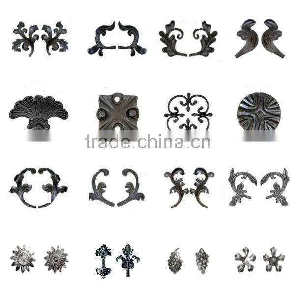 China Factory Wholesale Decorative Wrought Iron Rosettes
