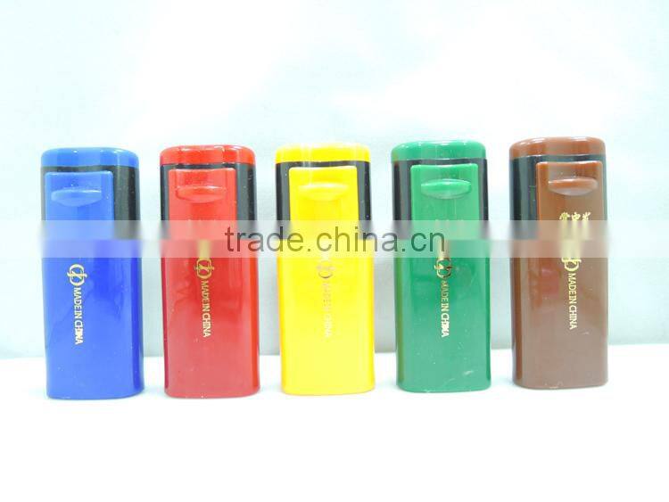 New arrival customized piezo electric windproof gas refillable smoking lighter