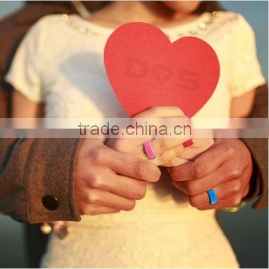 Silicone wedding ring for Men Women - Quality, Athletics, Love and Outdoors Collections