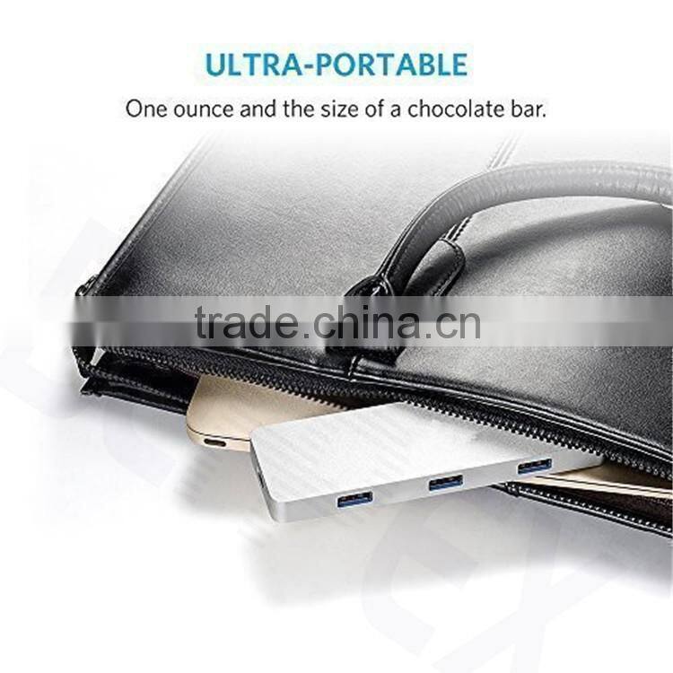 USB Hub 3.0 4 Ports to Type C Adatper for charge & data transfer