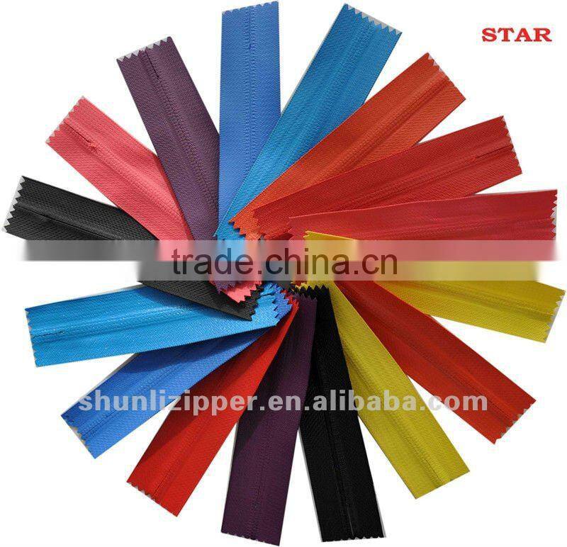 NO.5 FASHION NYLON REFLECTIVE ZIPPERS