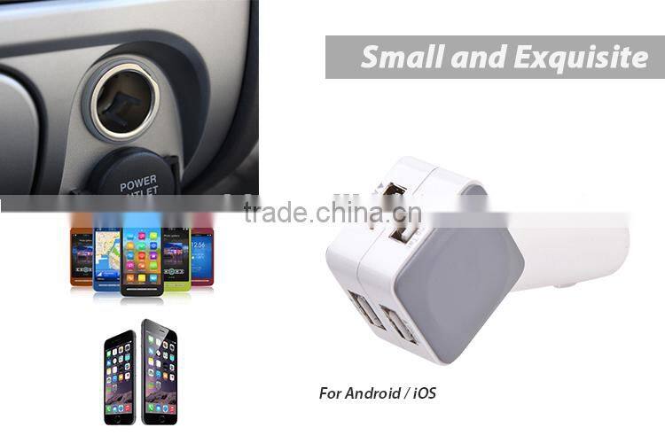 Rapid 4 Port Car Charger - Keep your devices charged and stay connected to friends and family