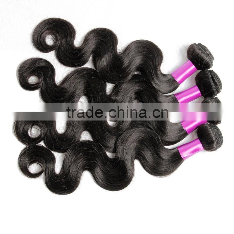 Alibaba Wholesale Brazilian Virgin Human Hair Extension, Cheap Body Wavy Human Hair Bundle, Unprocessed Human Hair Weft
