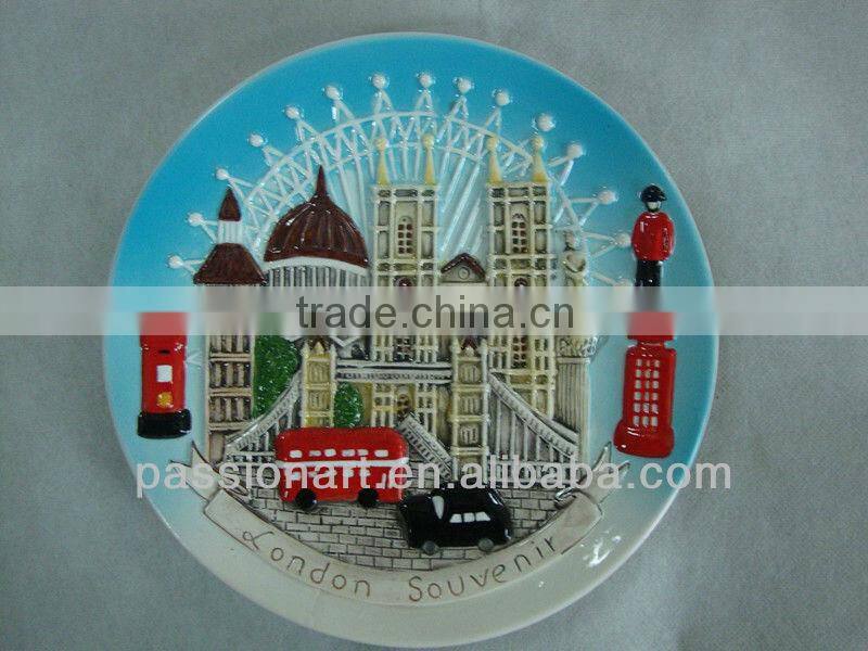 3D Custom Souvenir Plate Decorative
