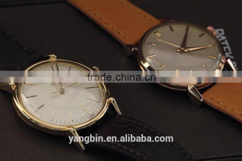 High quality cheap fashion custom design couple watch IPS