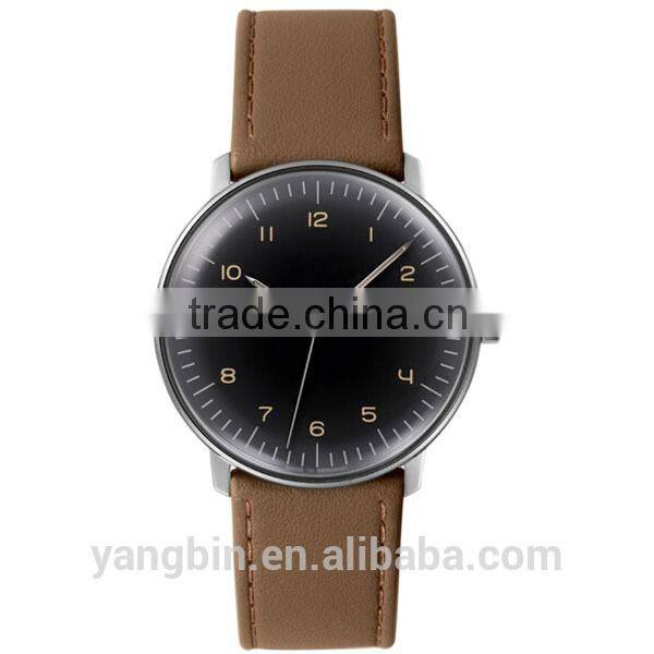 2015 vogue fashion blank dial timepieces watch mens