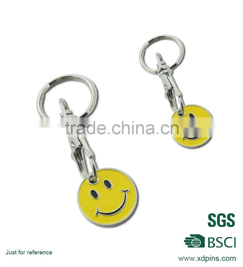 free sample metal trolley coin