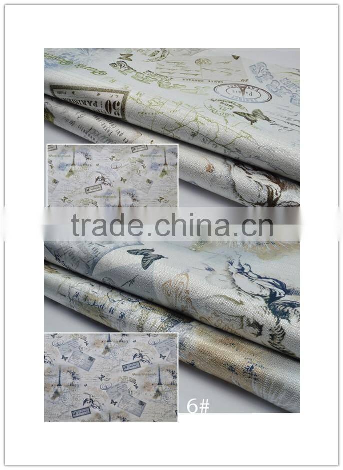 Linen-cotton blended fabric for sofa sofa fabric