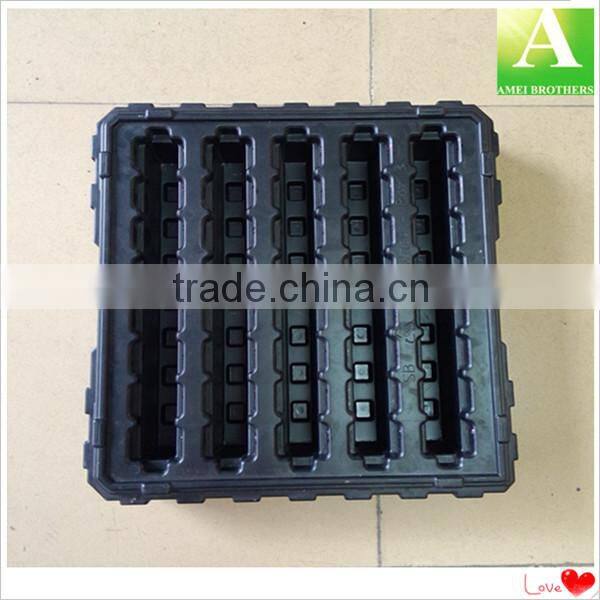 POP Vacuum Forming PMMA Plastic Promotion Display Rack For Supermarket Shops