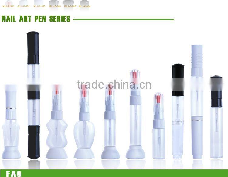 MLJ-006 Plastic, Empty Nail Art Pen for Enamel Bottle