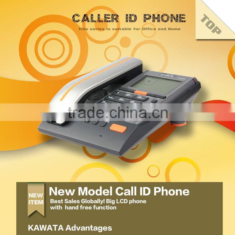 Exclusive model desktop caller id phone with big display