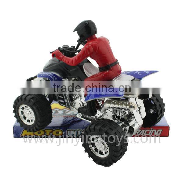 Good quality plastic toy friction motorcycle with EN71