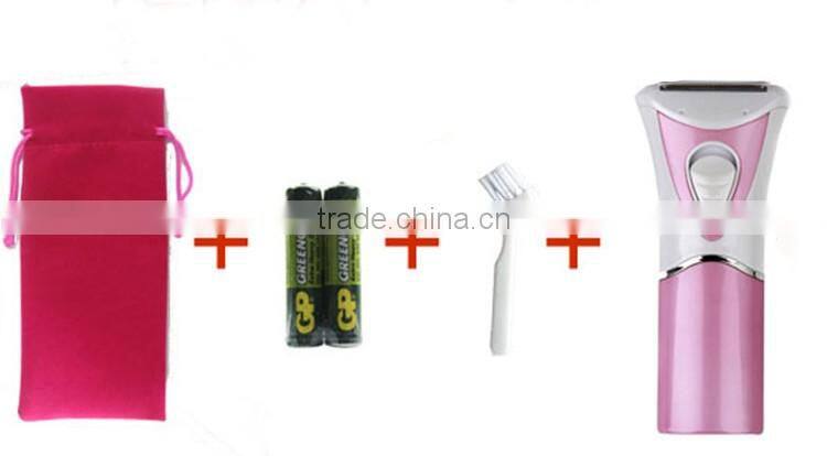 Cheap Price Battery operate electric travel epilator as seen on tv