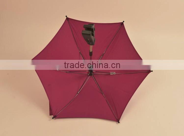 OEM high quality Baby Stroller Umbrella For Baby Car with clamp