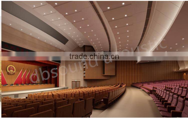 Acoustic Wall Cladding Acoustic Material For Auditorium