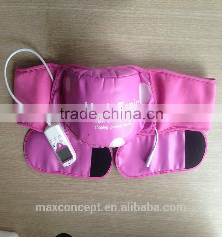 women slimming belt 3 in 1 function ems heat vibration