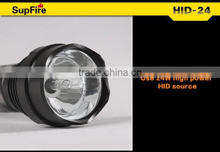 24w HID flashlight use specially with high-grade suitcase