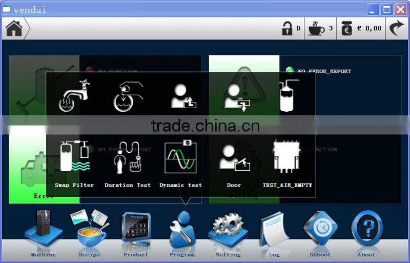 ESFB7CP automatic espresso coffee tea vending machine