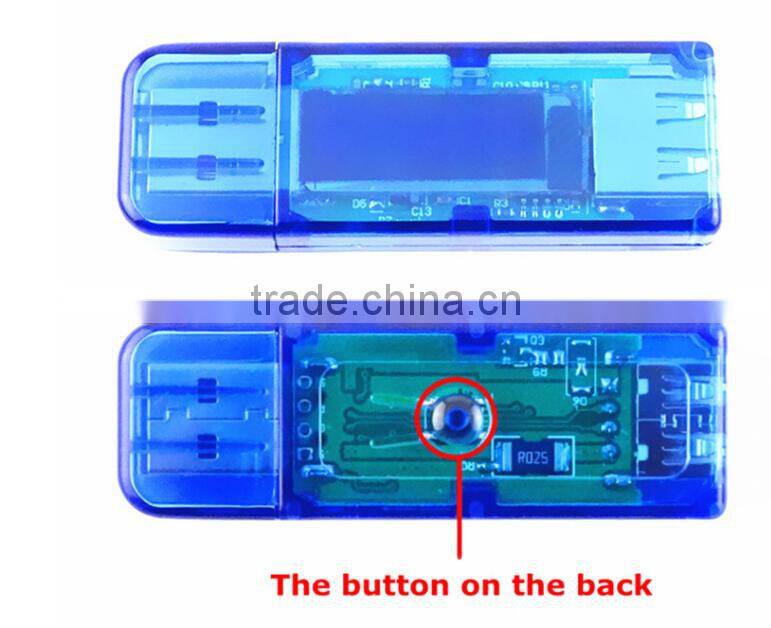 USB Volt-Ammeter, OLED Mobile Power Detector, USB power capacity tester
