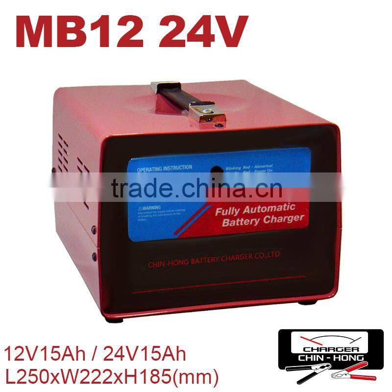12V/24V 15A Microcomputer Automatic Battery Charger