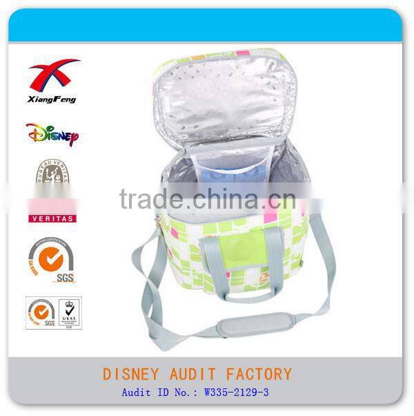 600D soft cooler bag shoulder lunch cooler bags women cheap cooler bag