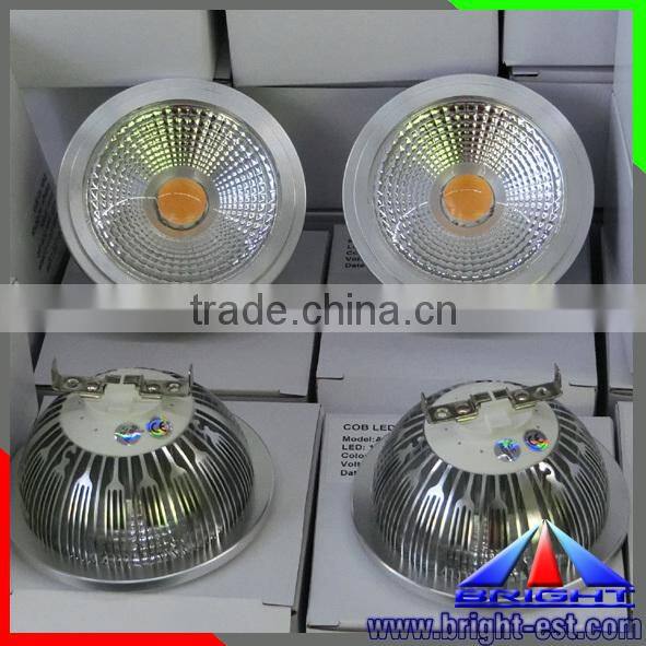 5W/7W/9W//12W AR111 2200K COB High Power LED ar111 Lamp with GU10 base