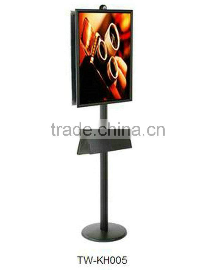 Customade 180CM Height Advertising A3 Poster Daisplay Stand