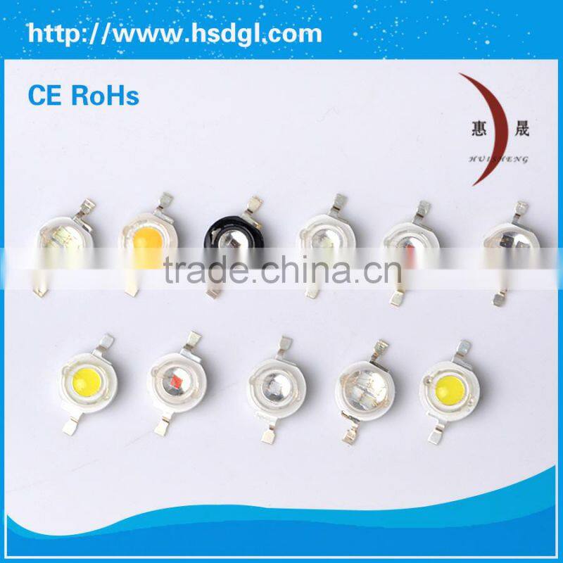 high quality 3watt rohs board led moduls 40-50lm 750mA 2.0-2.6V led 3w