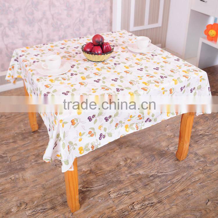 Eco-friendly printed tablecloth ,table cleaning cloth,fancy table cover ,cleaning table cover