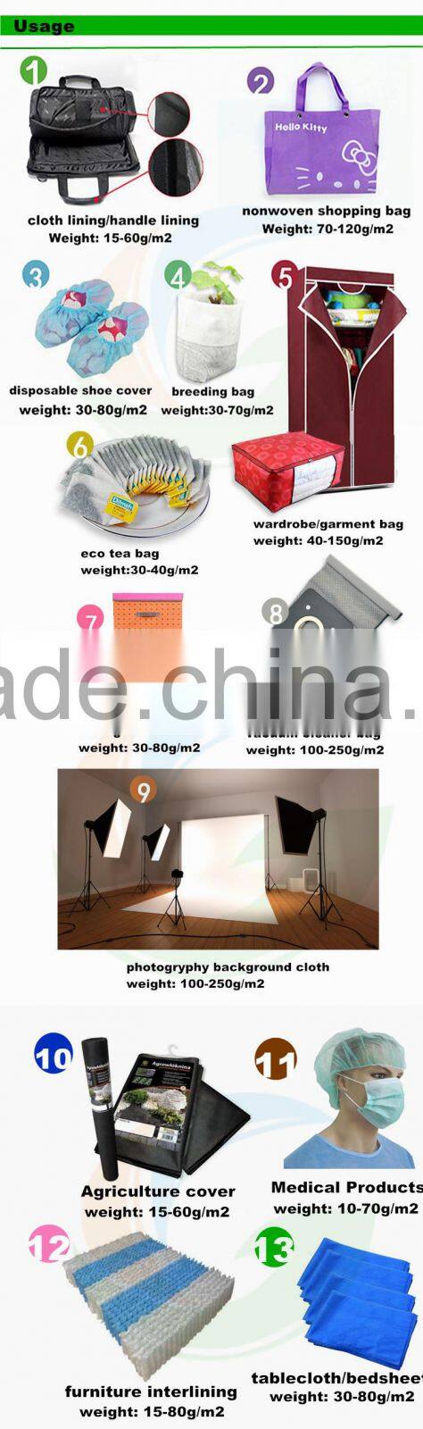 hydrophobic smms sss nonwoven fabric,waterproof non-woven textile fabric