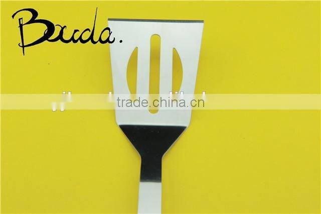 13.5" good quality stainless steel BBQ turner/ spatular for cooking BD-B9331