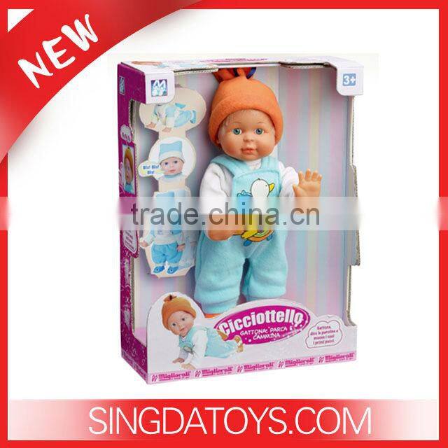 HOT SELLING ! 2014 New Design B079 B/O Baby Fashion Doll