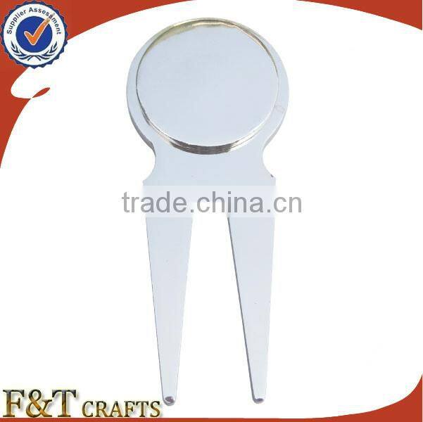 golf club cap clips gift items golf divot tool with custom ball marker