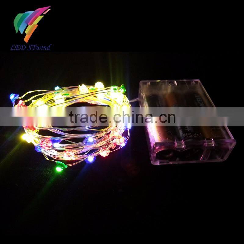 RGBY Diamond LED Fairy String Light for Christmas, Wedding, Party
