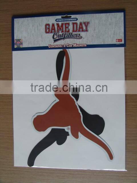 cute animal fridge sticker for home decoration,pvc fridge magnet sticker